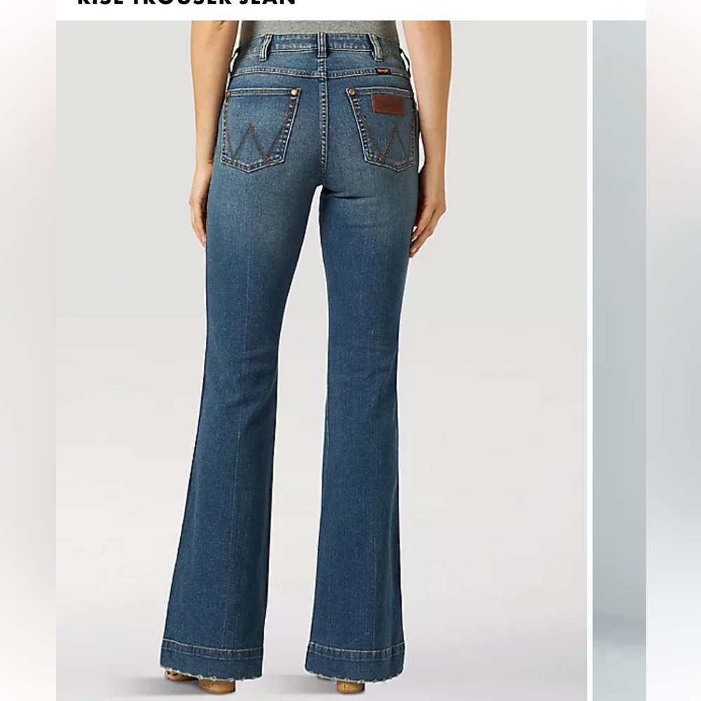 WOMEN'S WRANGLER RETRO® HIGH RISE TROUSER JEAN